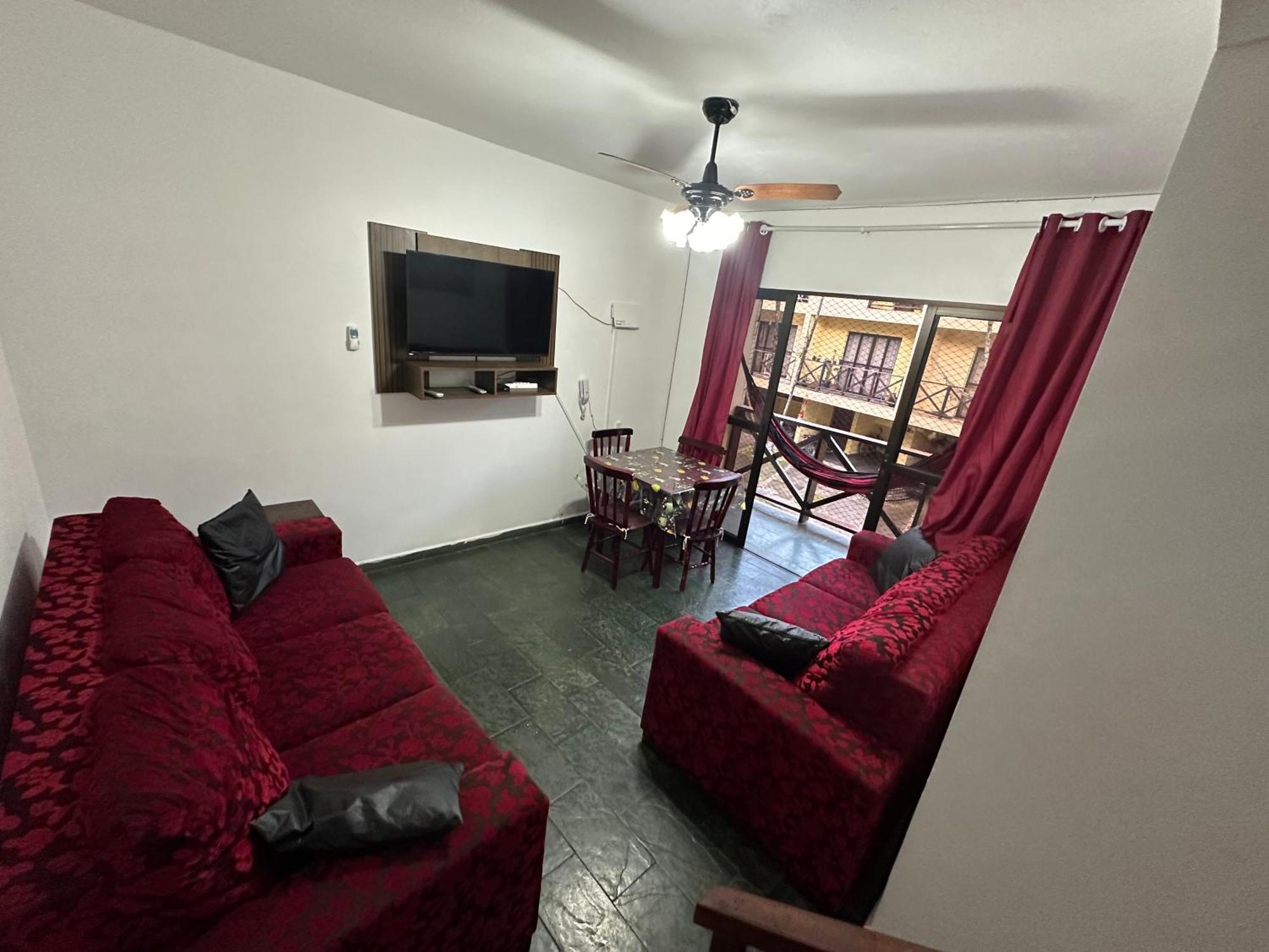 Triplex Piscina Churrasqueira Lava E Seca Wi-Fi E 2 Tvs Em Condominio Com 90M2 No Centro De Ubatuba Zewnętrze zdjęcie